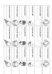 English Worksheet: food