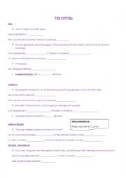 English Worksheet: The Future Guided Discovery