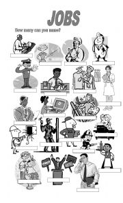 English Worksheet: Jobs Vocabulary