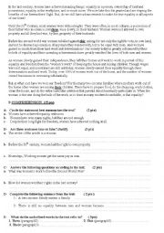 English Worksheet: A  MOCK  EXAM