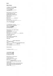 English worksheet: Song Queen Made In Heaven