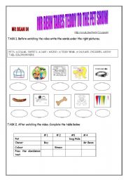 English Worksheet: Watch another hilarius episode by Mr Bean. 