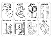 English Worksheet: CLASSROOM LANGUAGE SET 2