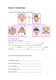 Verb to be + family members