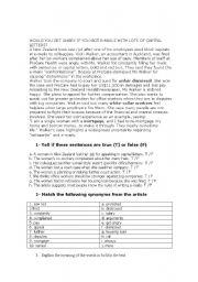 English Worksheet: A complaint letter 