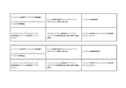 English Worksheet: Shopping role play cards