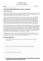 English Worksheet: WORLDPASS ADVANCED