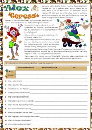 English Worksheet: Alex and Teresa