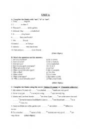 English Worksheet: simple present tense