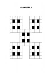 5-LETTER WORDS CROSSWORD 2