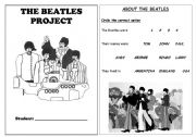 English Worksheet: BEATLES FOR CHILDREN