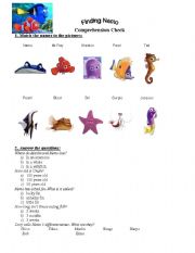 Finding Nemo film task 