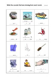 English Worksheet: Phonics - consonant sounds 3