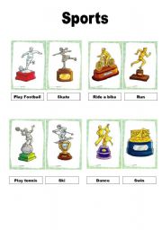 English Worksheet: Sports