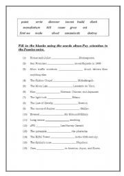 English Worksheet: past passive