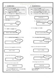 English Worksheet: quantifires 