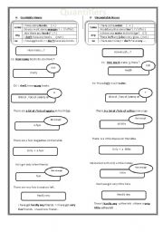 English Worksheet: quantifires 