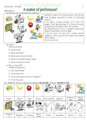 English Worksheet: Practice Activities