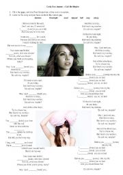 English Worksheet: Carly Rae Jepsen - Call me maybe