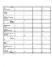 English Worksheet: Scattergories- Category List