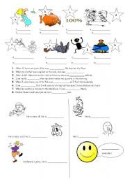 English Worksheet: Feelings