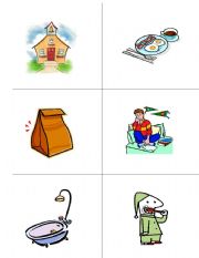 English worksheet: Simple Present Flashcards Part A