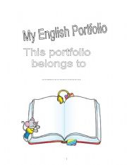English Worksheet: english portfolio-speaking skills
