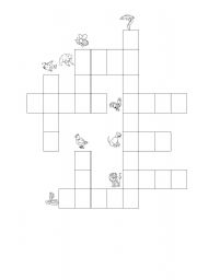 English Worksheet: Crosswords