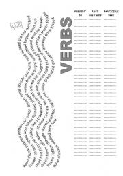 VERBS (REGULAR & IRREGULAR VERBS)