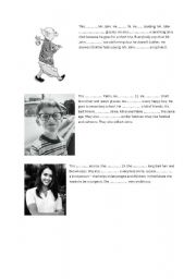 English Worksheet: be/have got
