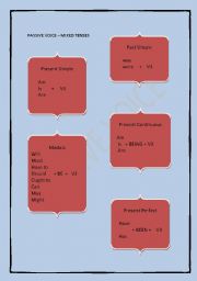 English worksheet: Passive Voice