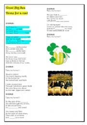 English Worksheet: Song for St Patricks Day