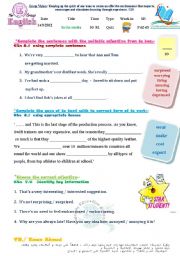 English Worksheet: passive voice