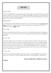 English Worksheet: end-term test n2 (1st year)