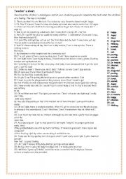 English Worksheet: Emotions