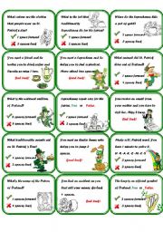 English Worksheet: Boargame St. Patricks day  (part 2/2)