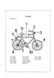 English Worksheet: Mt bike