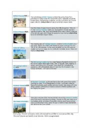 English Worksheet: London brochure