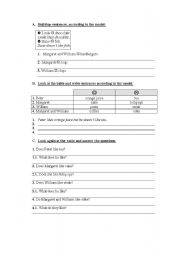 English worksheet: Likes and dislikes