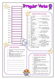 Past simple: irregular verbs