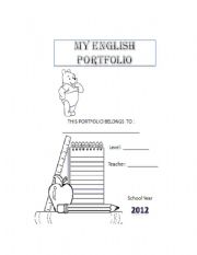 English worksheet: Students portafolio