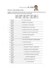 English Worksheet: PASSIVE VOICE WITH MR. BEAN