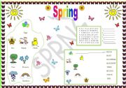 English Worksheet: SPRING