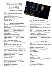 English Worksheet: Sting and Craig David 