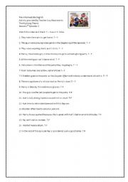 English Worksheet: Big Bang Theory