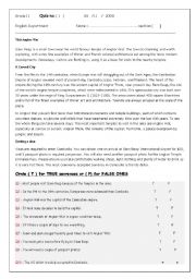 English Worksheet: travel and tourism