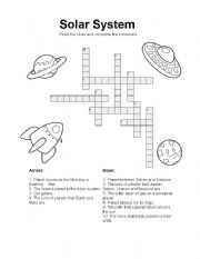 English Worksheet: Solar System 