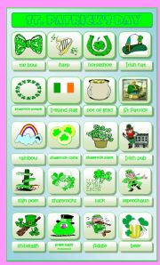 English Worksheet: St Patricks Day