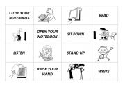 English worksheet: cut, match and paste