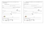 English Worksheet: Coming back to school